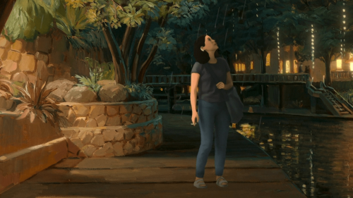 Sample of art for Episode 2 of a television series, with a 16:9 aspect ratio